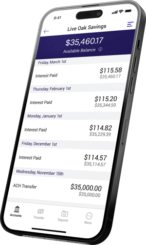 personal-savings-account-transactions-mobile-app